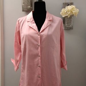 Avenue Button Down Top